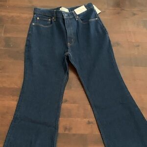 Abercrombie & Fitch Dark Blue Flare Jeans